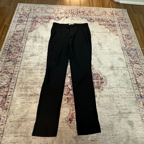 Zadig & Voltaire Women's Black Straight Pants Size 40 In Great Shape! - Picture 1 of 6